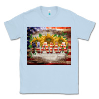 Dusty Blue patriotic nana Classic Tee - BarkalooDesign