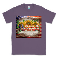 Lavender patriotic nana Classic Tee - BarkalooDesign