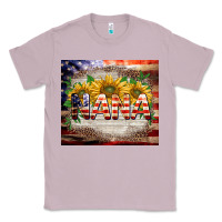 Lilac patriotic nana Classic Tee - BarkalooDesign