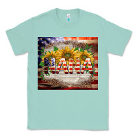 Seafoam patriotic nana Classic Tee - BarkalooDesign