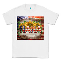 White patriotic nana Classic Tee - BarkalooDesign