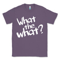 Lavender what the what Classic Tee - linhVisuals