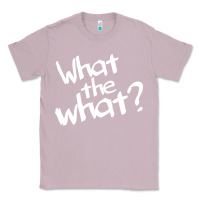 Lilac what the what Classic Tee - linhVisuals