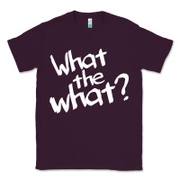 Plum what the what Classic Tee - linhVisuals