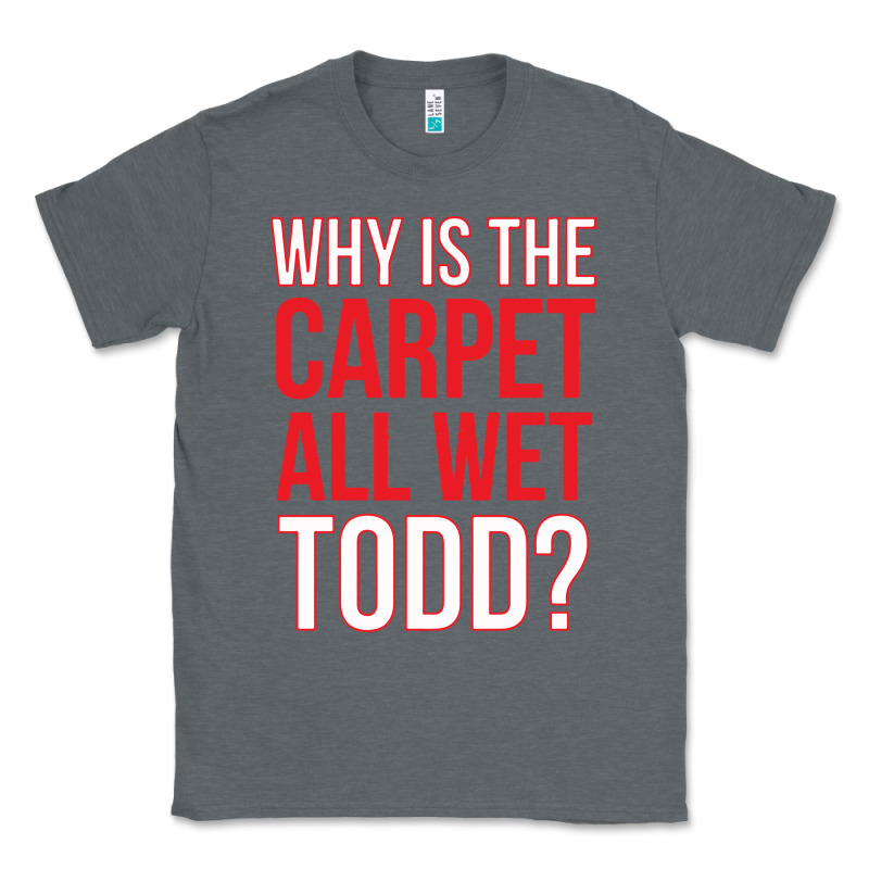 Why Is The Carpet All Wet Todd Classic Tee by linhVisuals | Teevron
