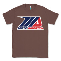 Chestnut moto america Classic Tee - linhVisuals