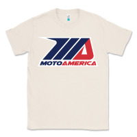 Natural moto america Classic Tee - linhVisuals