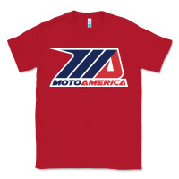 Red moto america Classic Tee - linhVisuals