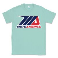 Seafoam moto america Classic Tee - linhVisuals