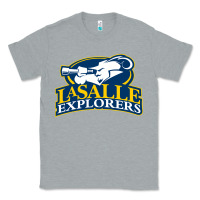 Heather Grey la salle Classic Tee - linhVisuals