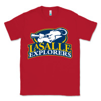 Red la salle Classic Tee - linhVisuals