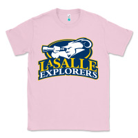 Bubblegum Pink la salle Classic Tee - linhVisuals