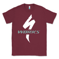 Burgundy Specialized Bikes Bicycle Classic Tee - linhVisuals