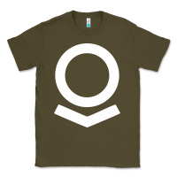 Army Green Palantir Classic Tee - linhVisuals