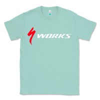 Seafoam Specialized Bikes Bicycle Classic Tee - linhVisuals