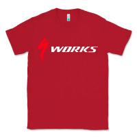 Red Specialized Bikes Bicycle Classic Tee - linhVisuals
