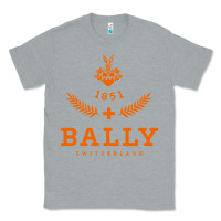 Heather Grey bally Classic Tee - linhVisuals