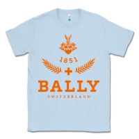 Dusty Blue bally Classic Tee - linhVisuals