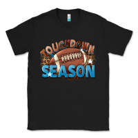 Black touchdown season Classic Tee - FaDigitalArtStudio
