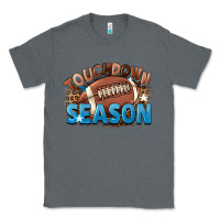 Charcoal Heather touchdown season Classic Tee - FaDigitalArtStudio