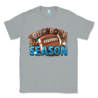 Heather Grey touchdown season Classic Tee - FaDigitalArtStudio