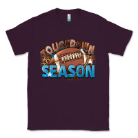Plum touchdown season Classic Tee - FaDigitalArtStudio