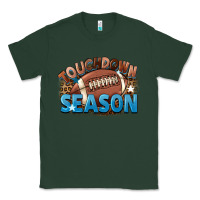 Sports Green touchdown season Classic Tee - FaDigitalArtStudio