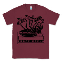Burgundy kafka metamorphosis Classic Tee - linhVisuals