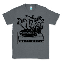 Charcoal Heather kafka metamorphosis Classic Tee - linhVisuals