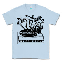 Dusty Blue kafka metamorphosis Classic Tee - linhVisuals