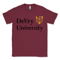 Burgundy devry advantage academy vectorized Classic Tee - linhVisuals