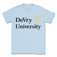 Dusty Blue devry advantage academy vectorized Classic Tee - linhVisuals