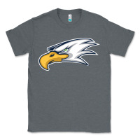 Charcoal Heather eagle high school Classic Tee - linhVisuals