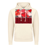 Vintage Artic valentine's day red hearts red leopard Vintage Hoodie - BarkalooDesign