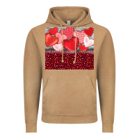 Vintage Camel valentine's day red hearts red leopard Vintage Hoodie - BarkalooDesign