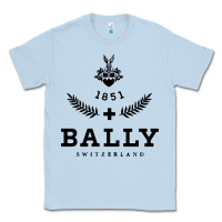Dusty Blue bally Classic Tee - linhVisuals