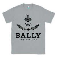Heather Grey bally Classic Tee - linhVisuals