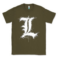Army Green ryuzaki Classic Tee - linhVisuals