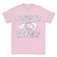 Bubblegum Pink I survived la chancla Classic Tee - linhVisuals