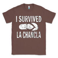 Chestnut I survived la chancla Classic Tee - linhVisuals