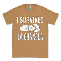 Toasted Coconut I survived la chancla Classic Tee - linhVisuals
