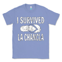 Colony Blue I survived la chancla Classic Tee - linhVisuals