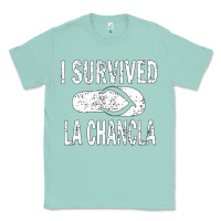 Seafoam I survived la chancla Classic Tee - linhVisuals