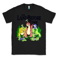 Black land before time pastel dinosaur friends Classic Tee - linhVisuals