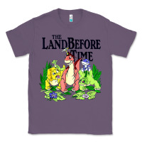 Lavender land before time pastel dinosaur friends Classic Tee - linhVisuals