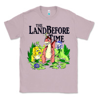 Lilac land before time pastel dinosaur friends Classic Tee - linhVisuals