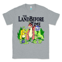 Heather Grey land before time pastel dinosaur friends Classic Tee - linhVisuals