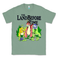 Sage land before time pastel dinosaur friends Classic Tee - linhVisuals
