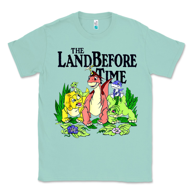 Land Before Time Pastel Dinosaur Friends Classic Tee by linhVisuals | Teevron