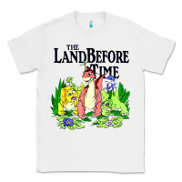 White land before time pastel dinosaur friends Classic Tee - linhVisuals